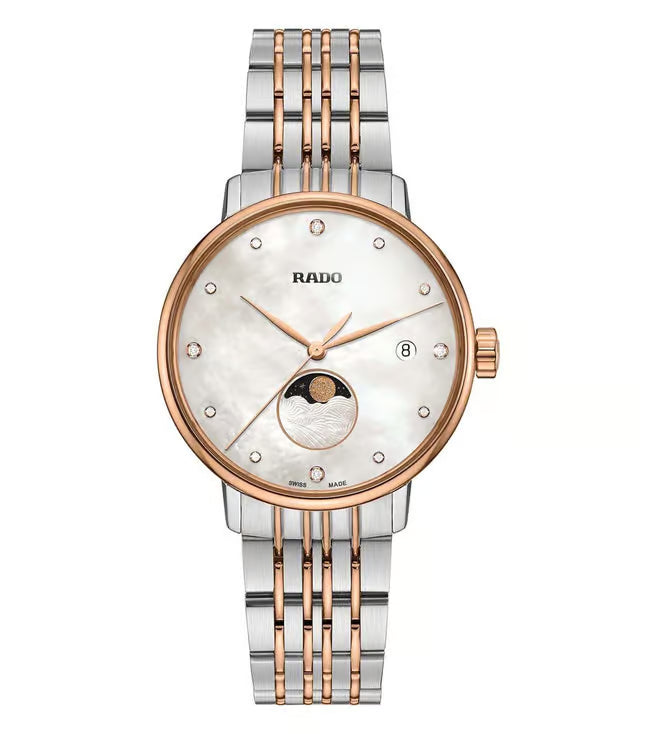 RADO COUPLE MOON PHASE 12 DIAMONDSR22883923