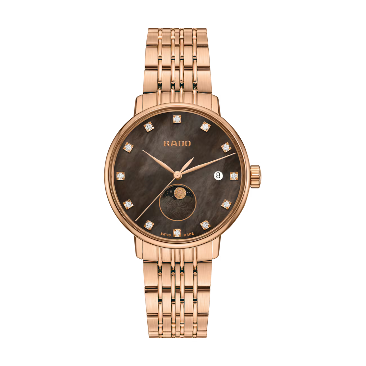 RADO COUPOLE 12 DIAMONDS MOONPHASE R22885903