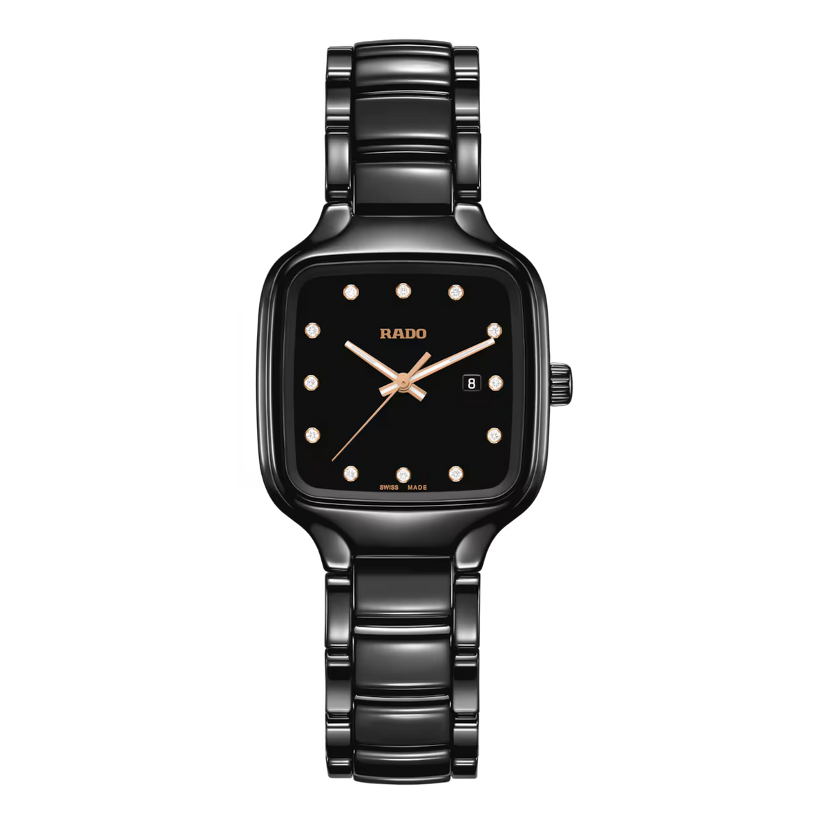 RADO TRUE SQUARE 12 DIAMONDS R27080702